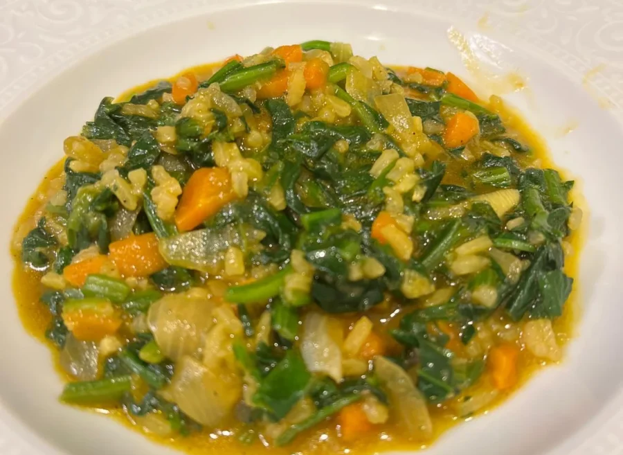 PİRİNÇLİ ISPANAK YEMEĞİ-4 PİRİNÇLİ ISPANAK YEMEĞİ-4